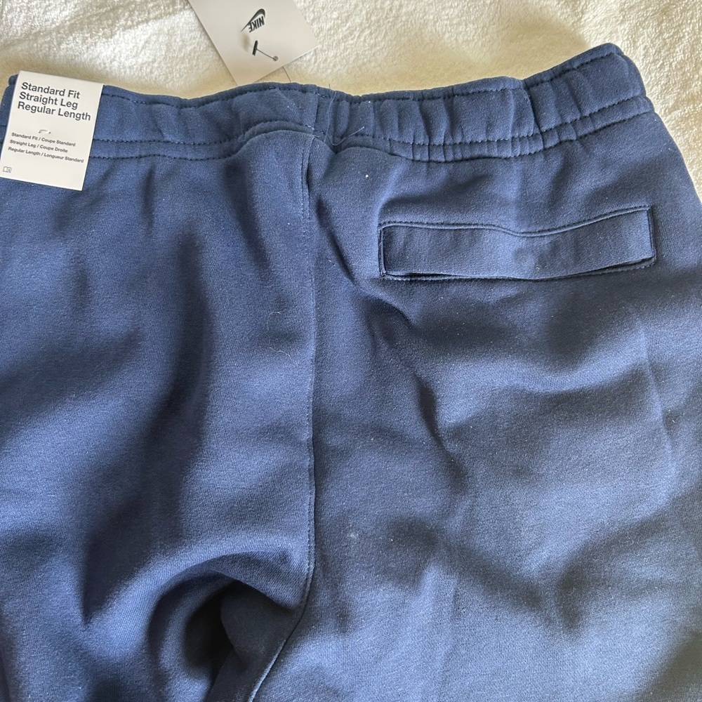 Nike Navy Blue Fleece Joggers